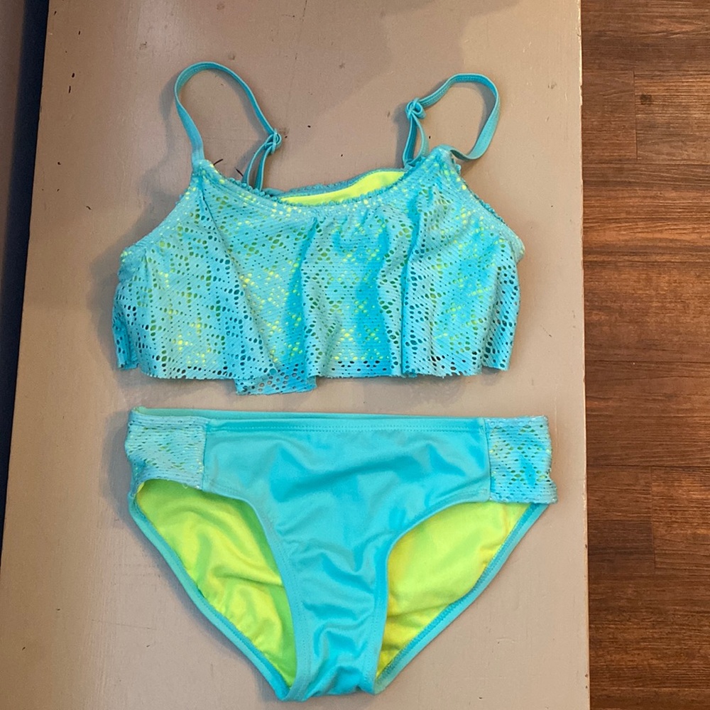 Justice 2 piece swimsuit